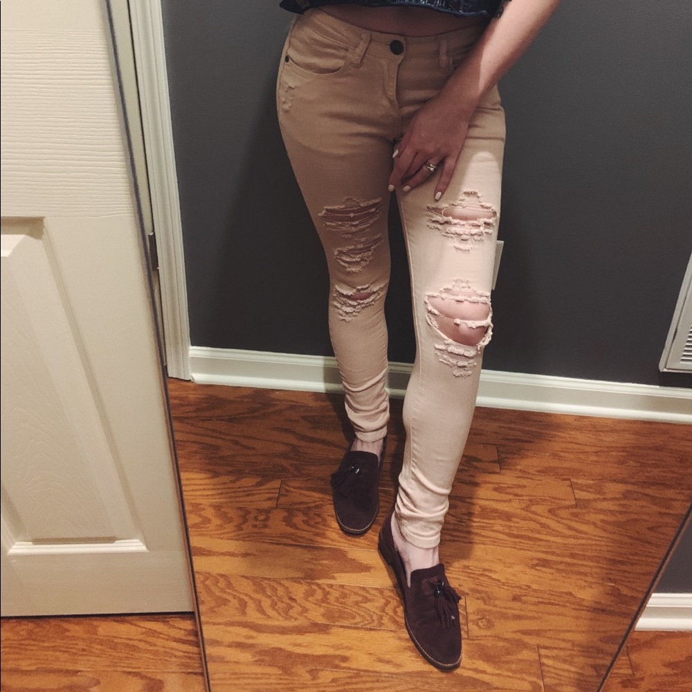 Light Pink Denim Jean
